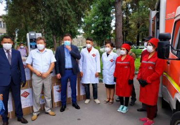 (Русский) COVID -19: Компания «Дан Агро Продукты» передала реанимобиль скорой помощи и концентраторы для медицинских учреждений